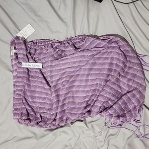 For love and lemons ruched skirt